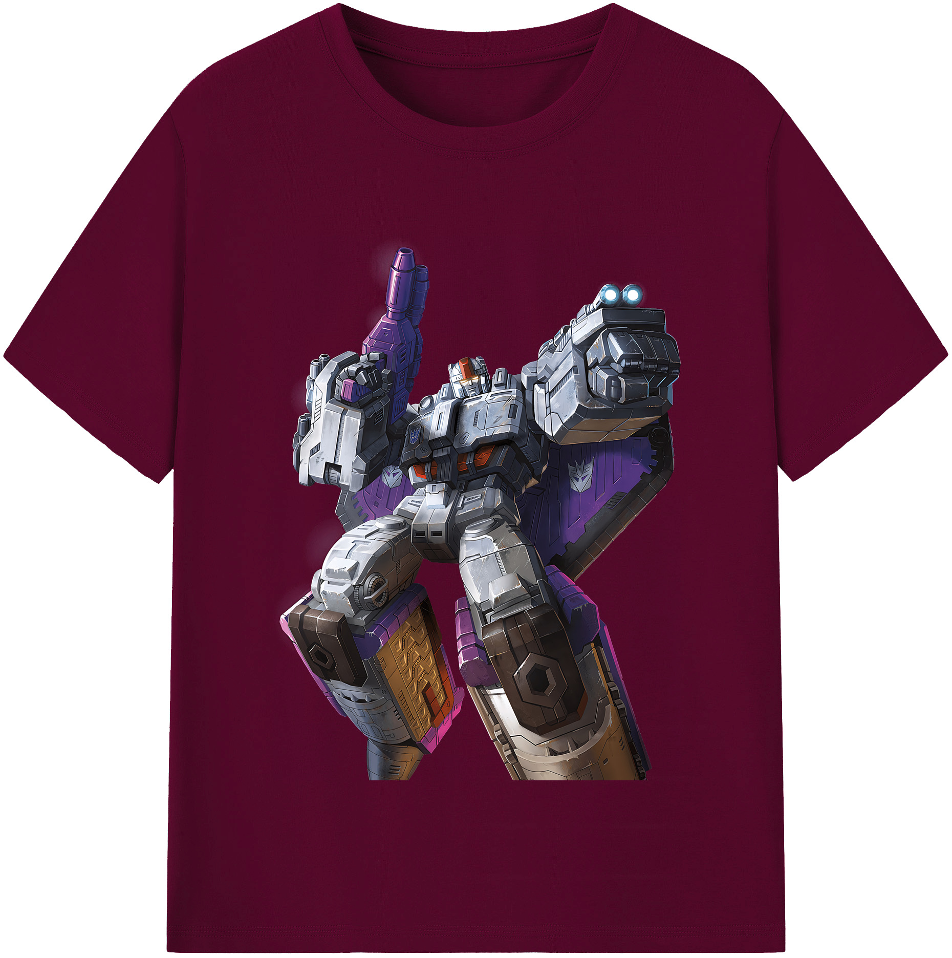 （画像用） Transformers トランスフォーマー レディースカジュアルプリントTシャツ（綿100％）